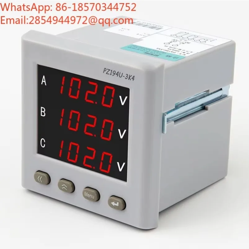 YY     PZ194U-3K4 Multi Functional Smart Meter AC Three Phase Detection Voltage and Current Measurement Instrument