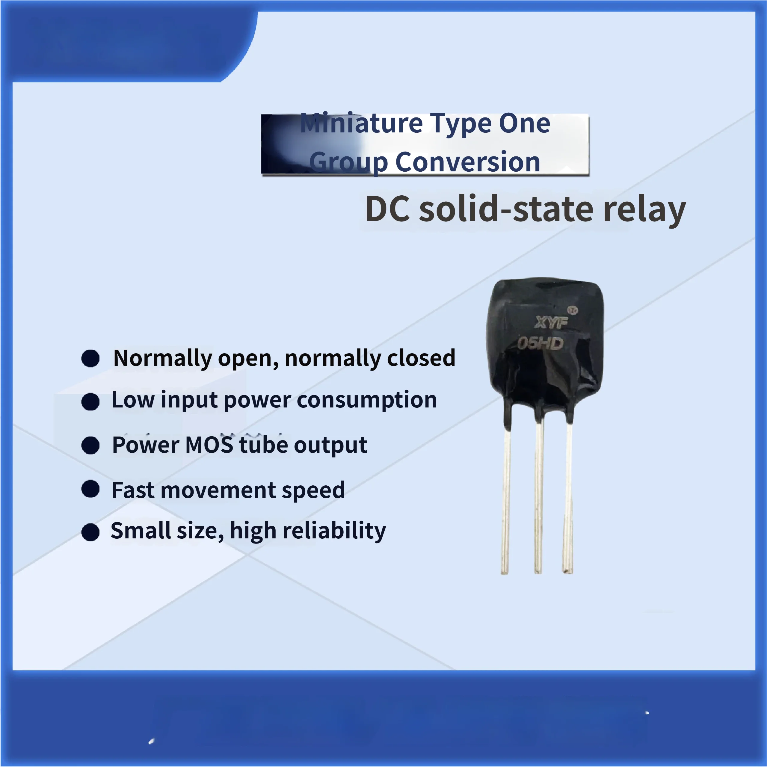 1pcs-20pcs Miniature Single-Pole Normally Open and Normally Closed Switch, Passive AC/DC Universal Solid State Relay