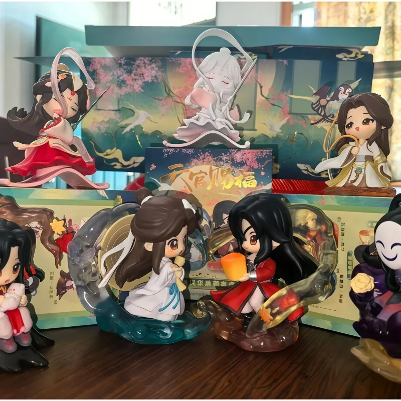 

Anime Figures Toy Blind Box - Original Heaven Officials Blessing Series - Brilliant Colors Mystery Room Ornament Birthday Gift