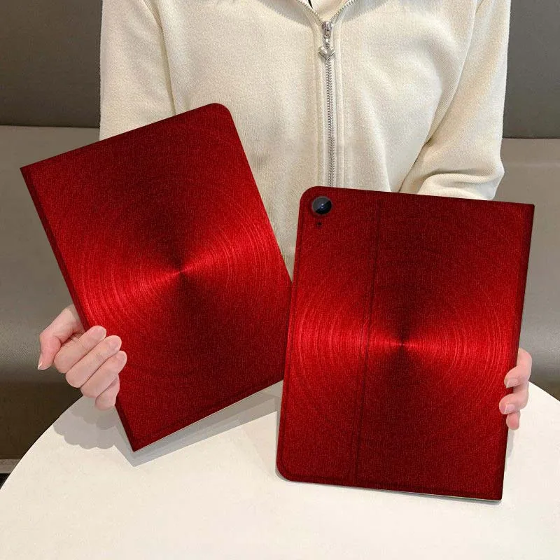 حافظة تابلت مضيئة على الطراز المعدني الملون لهاتف سامسونج جالاكسي تاب A A7 A8 A9 A11 S6 S11 Lite Plus 10.1 10.4 10.5 بوصة #3