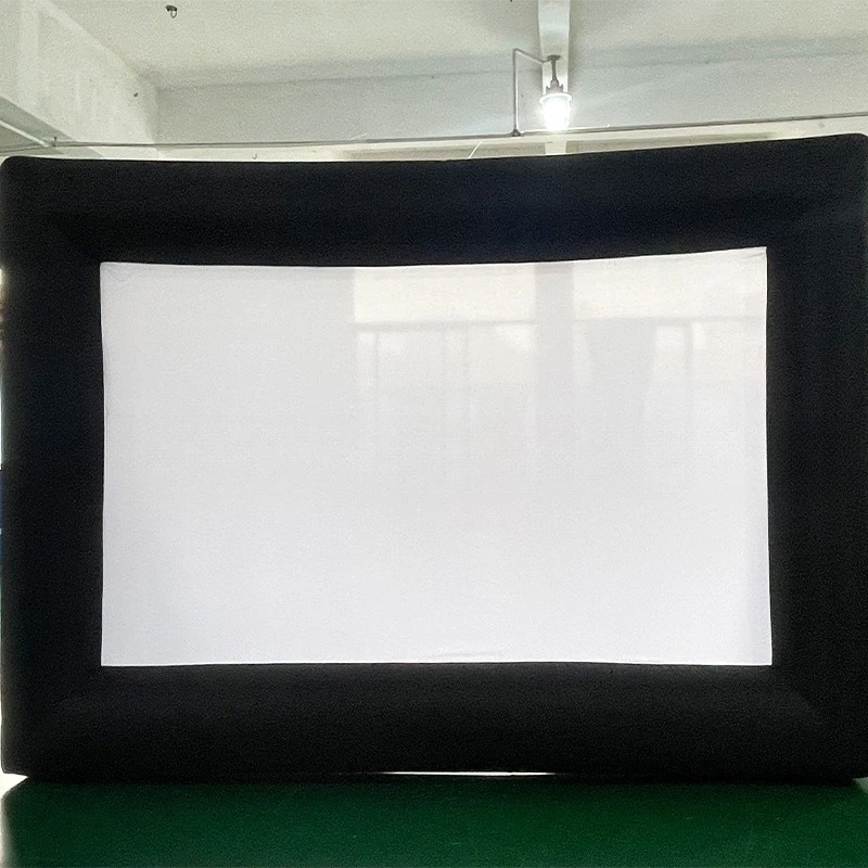 

Inflatable screen Movie curtain Outdoor courtyard folding Portable mobile high definition