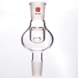 SYNTHWARE Anti foam ball, Capacity 100mL/250mL, Female 24/40 29/42, Male 14/20 19/22 24/40 29/42, Borosilicate glass, A27