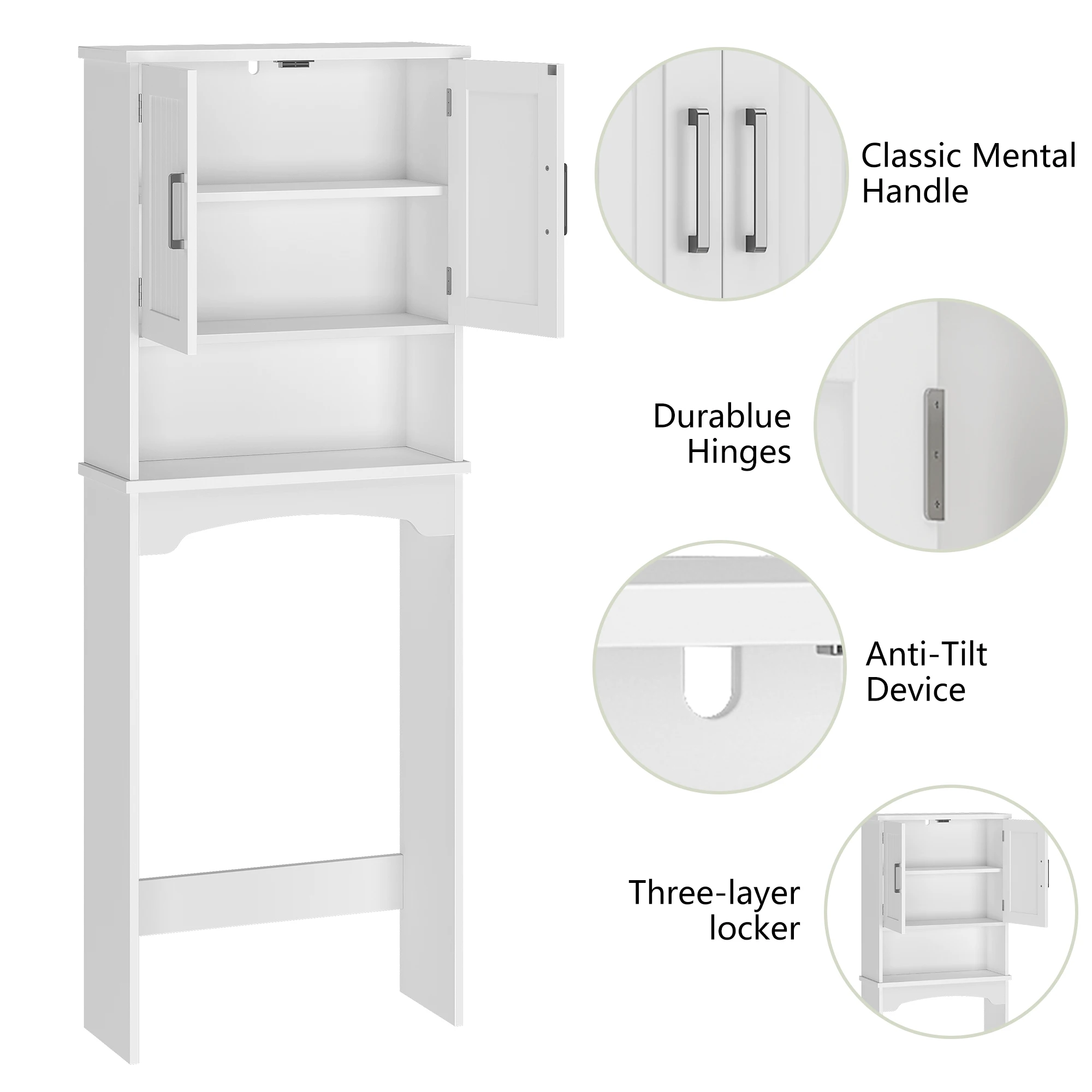 Over-Toilet Storage Cabinet 4