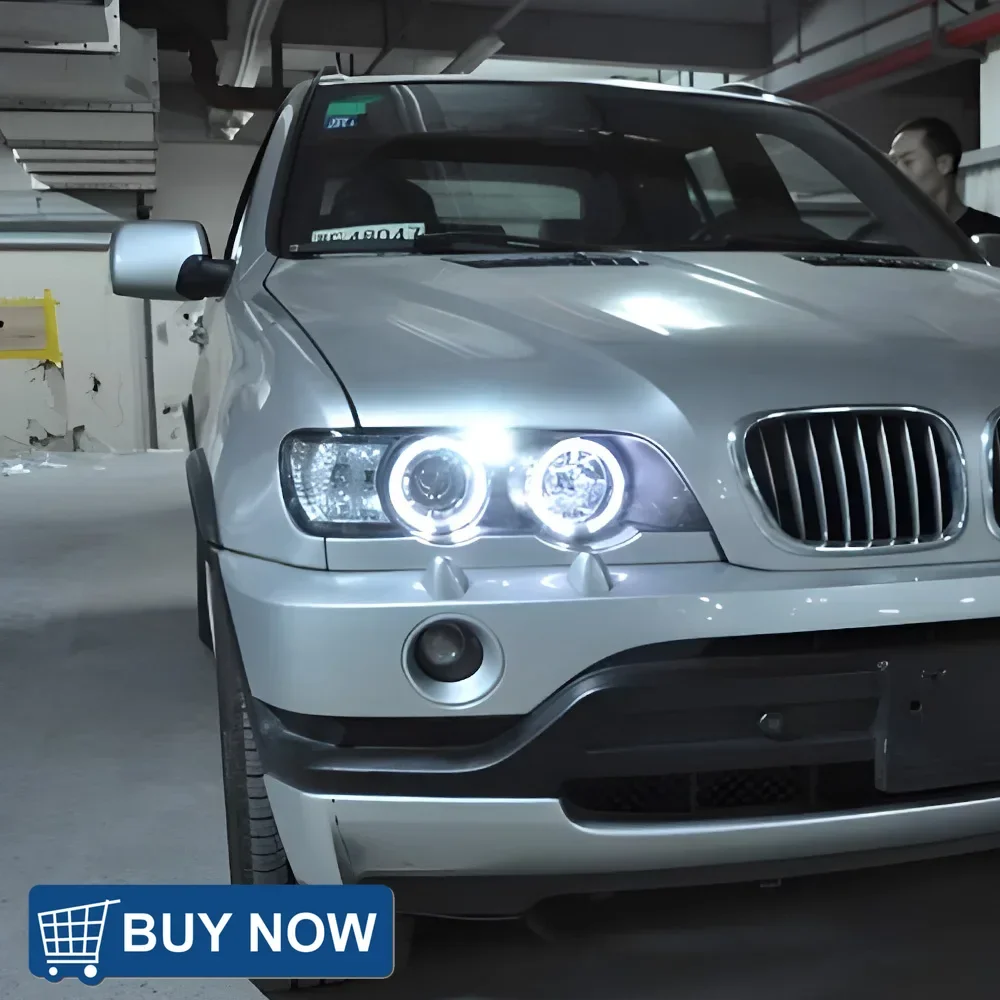 

For BMW X5 E53 1998-2003 Car Front Lamps Upgrade High Quality Projector Lens Tool Accessories LED Auto Headlights Assembly