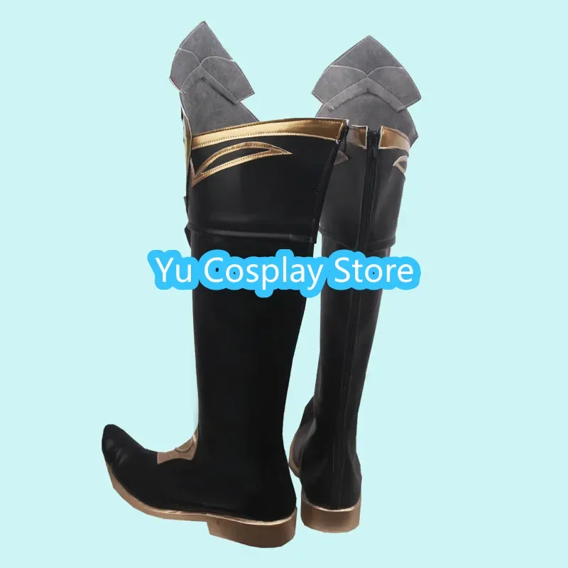 Alhaitham Cosplay Schoenen Genshin Impact Pu Lederen Schoenen Halloween Carnaval Laarzen Cosplay Rekwisieten Op Maat Gemaakt