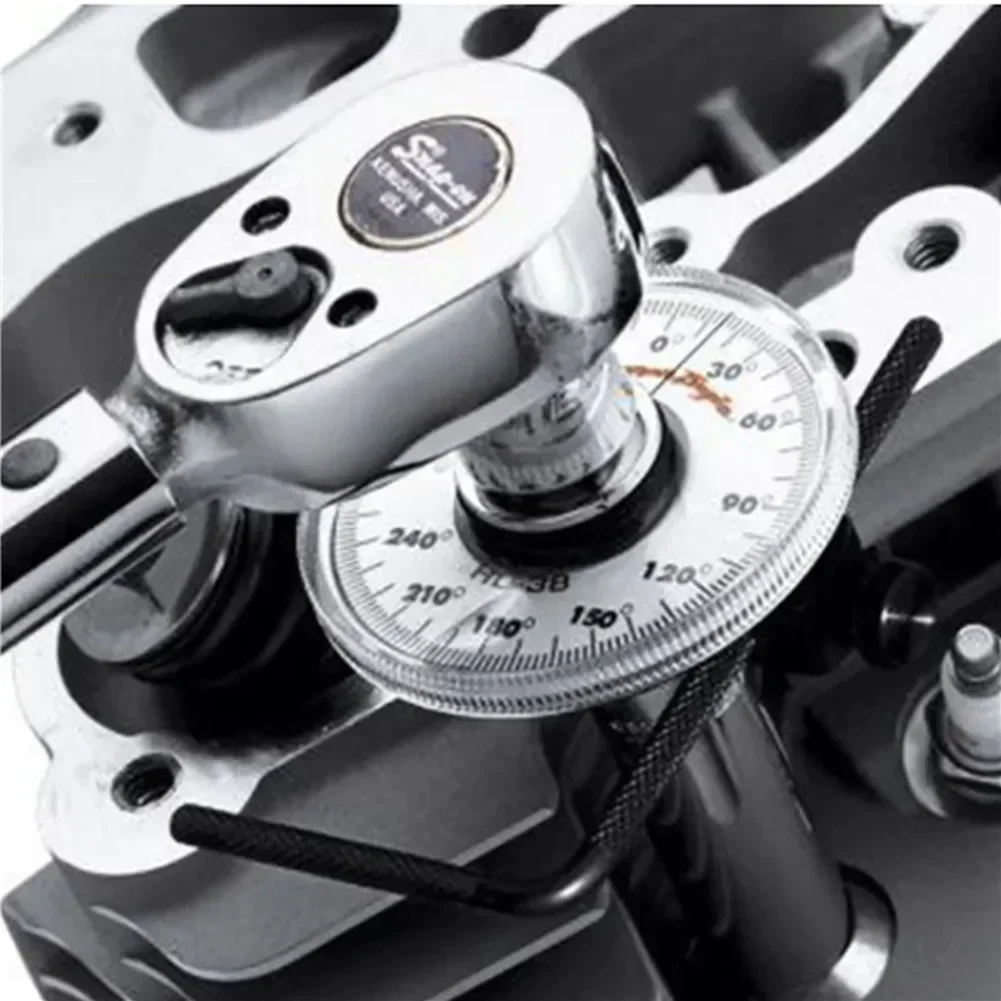Torque Wrench Torquemeter Dial Hand Tool Auto Service Equipment Garage Calibrated In Degrees Automotive Tools Car Repairing