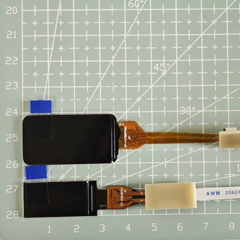 Display LCD da 0,96 pollici Simulazione Collegamento Pannello strumenti Schermo Interno per 1/14 Tamiya RC Camion Rimorchio 1/12 1/18 Crawler Car