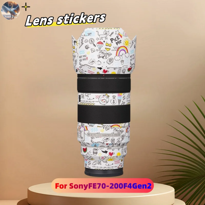 

for SonyFE70-200F4 Gen2 Camera Lens stickers, precision cut wear-resistant protective film, DIY skin