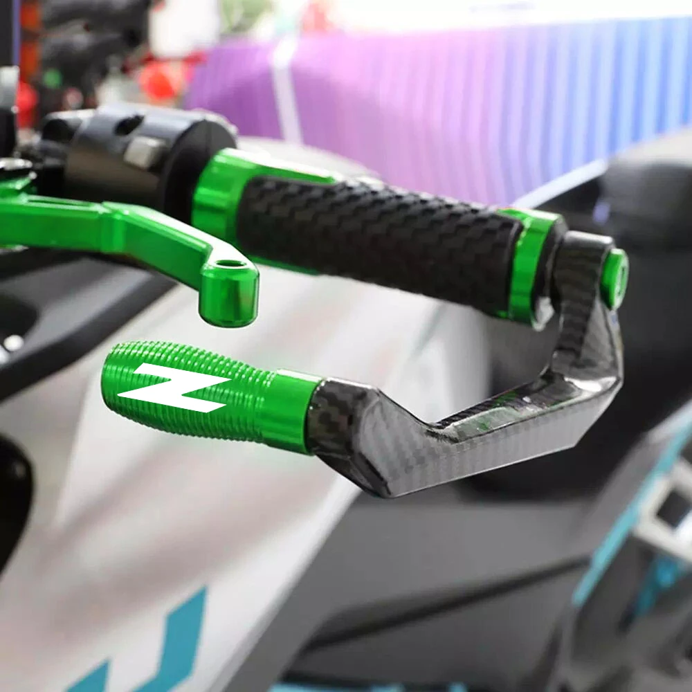 

Motorcycle Handlebar Brake Clutch Lever Handguards Protector For Kawasaki Z125 Z250 Z300 Z400 Z500 Z650 Z750 Z800 Z900 Z1000