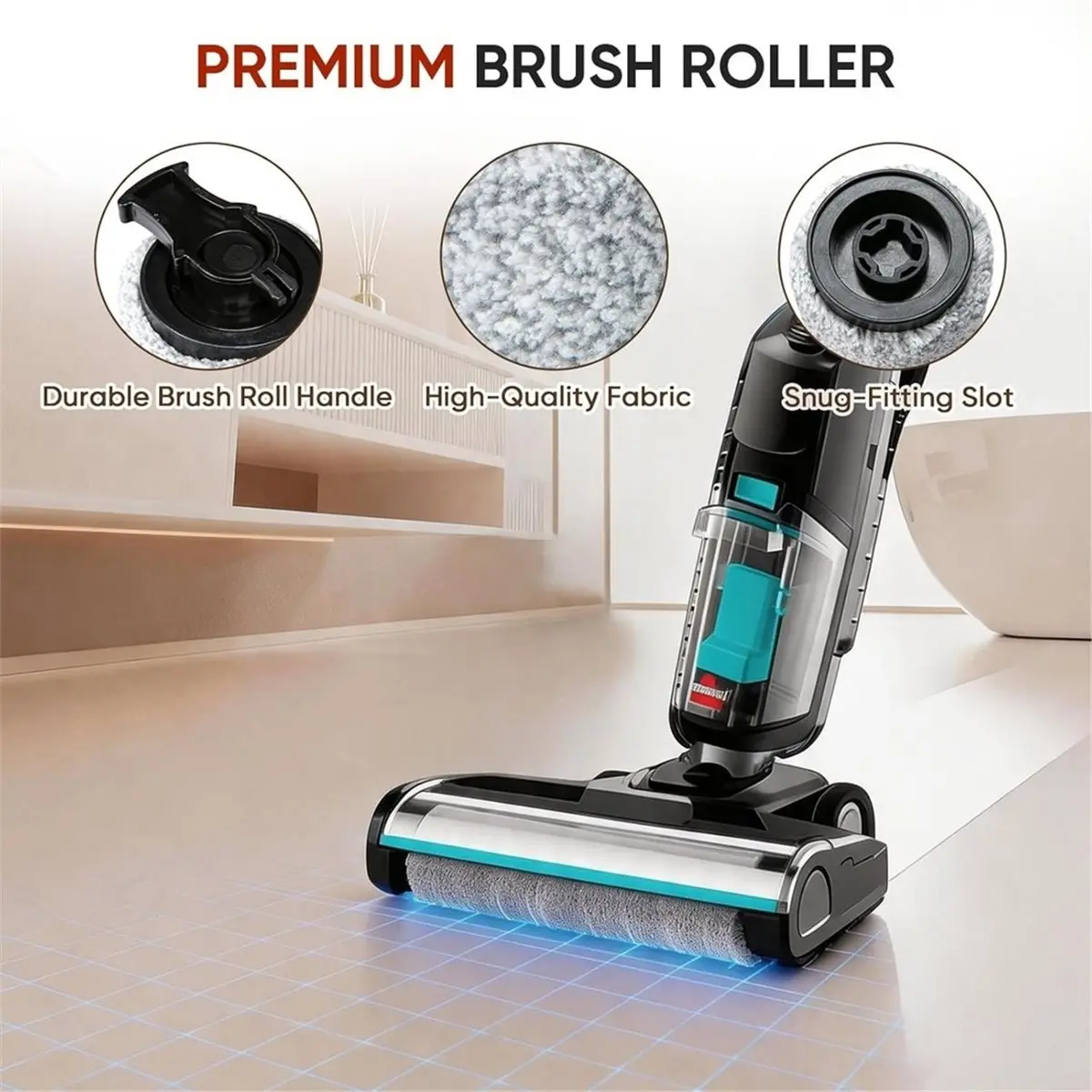 RECOMMENDATION  3831 Brush Roll and Filter for Hard Floor Expert Vacuum 3831 HF2 3845N 3847 3848,Brush Rolls +Filters