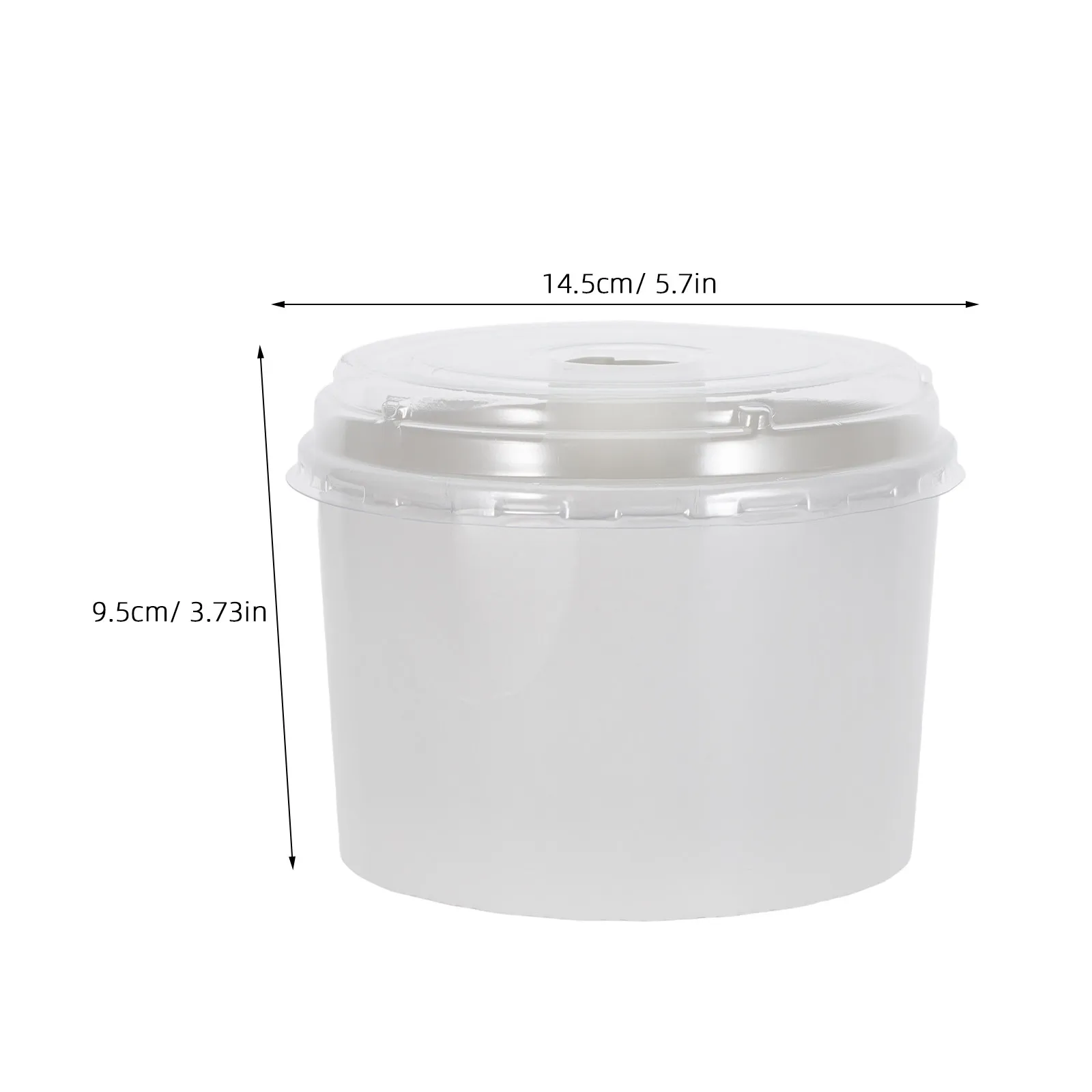 20Pcs Round Paper Chiffon Cake Boxes with Lid Food Grade Baking Liners for Cakes Desserts Home Kitchen Pastry Packaging Small