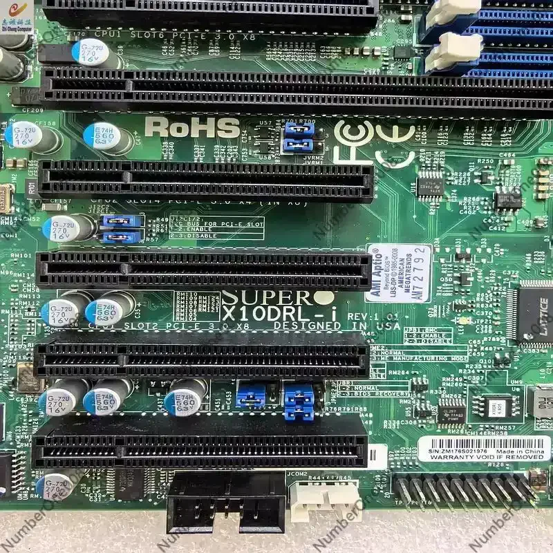 X9DRL-iF/3F X79 dual channel server motherboard, supporting E5-2690V2 rendering game multi switch