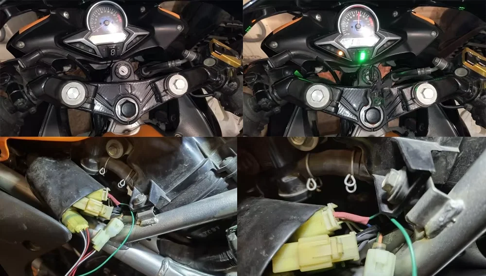 Motorrad-Ganganzeige für Honda CBF500 CBR250R NRX1800 VT750 Shadow VTX1300 VTX1800 CBF 500 CBR 250 R CBR 250R Ganganzeige – Detail 2