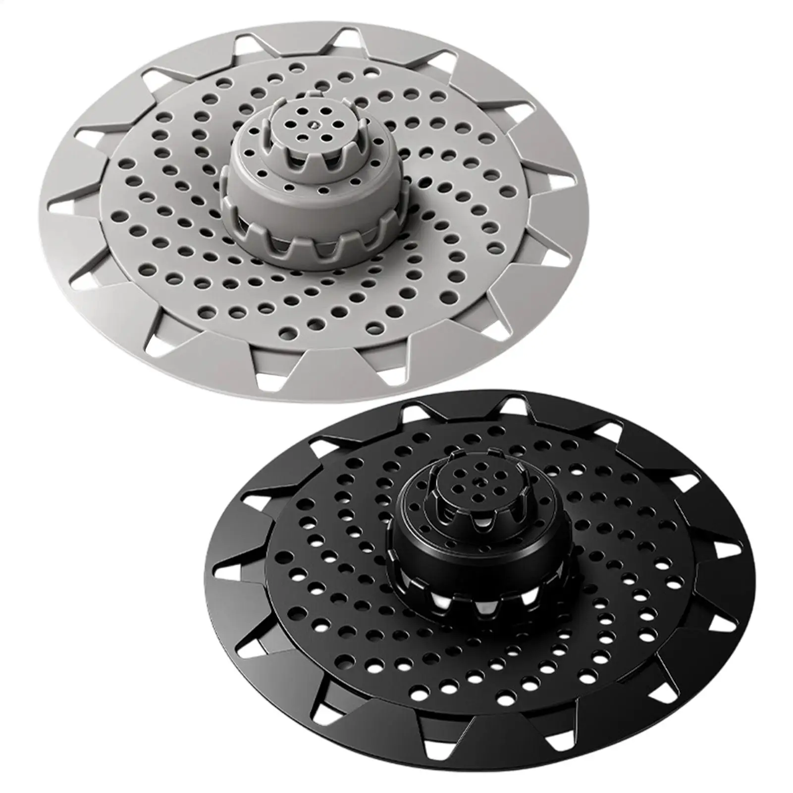 Shower Drain Hair Catcher 13cm Replacement Anti-Clog Stopper Hair Trap for Shower Drain for Home Bathroom Bathtub Kitchen