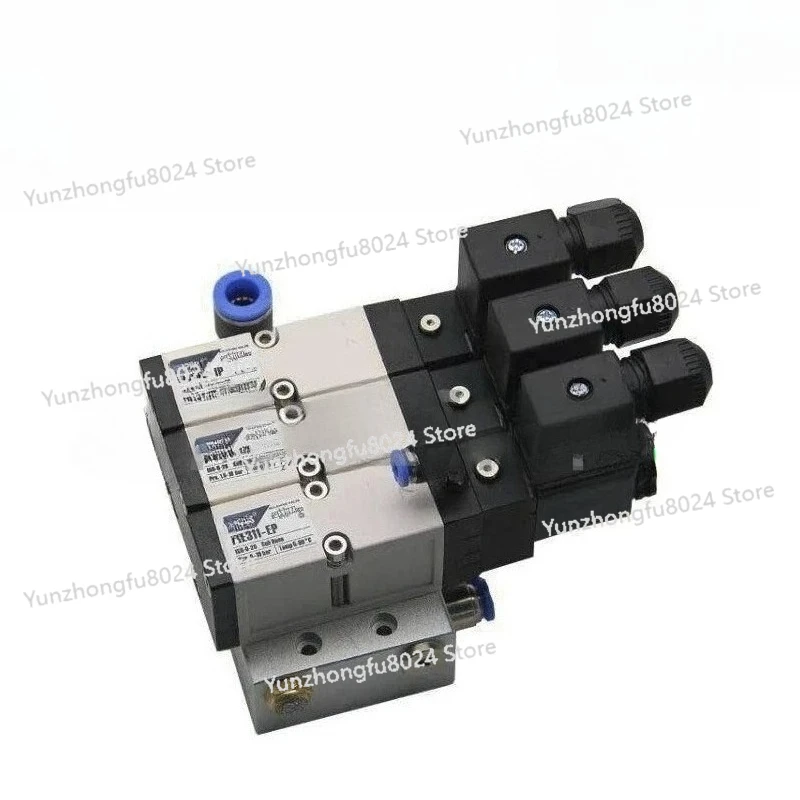 

1PC NB edge banding machine homogeneous head solenoid valve group PISCES PIE311-IP cutting belt original solenoid valve