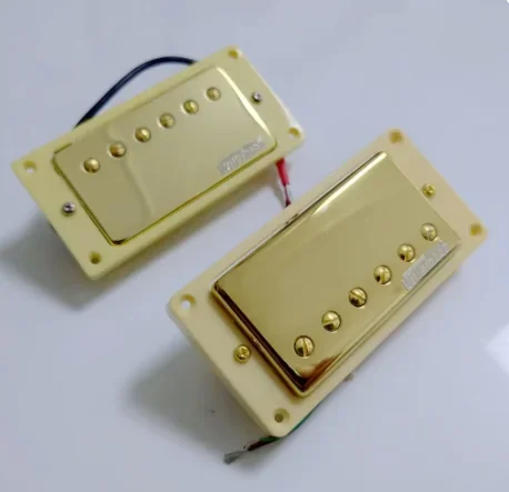 Upgrade Humbucker Pickup Wilkinson 4C Double Coil Pickups (Optional) 1VIT Wiring Harness 1 Set Gold