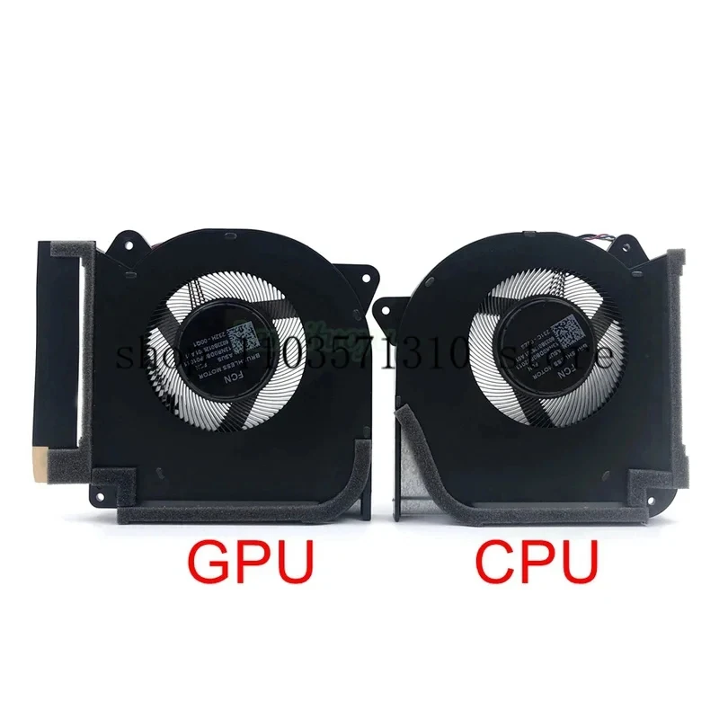New Laptop CPU GPU Cooling Fan for ASUS Rog Magic Master 7 plus G733PZ G733PY Cooler FQTG FQTH 13NR0DB0P02011 P01011 12V 0.6A