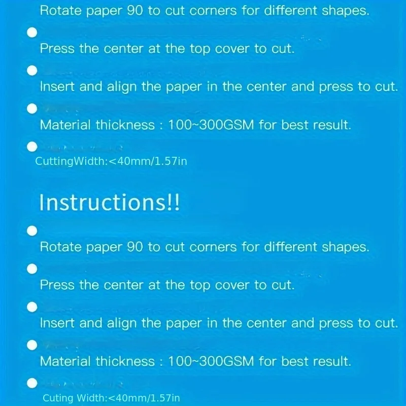 1 szt. Dziurkacz do papieru 4 w 1, wielofunkcyjne dziurkacze do wytłaczania, dziennik Planner DIY narożnik, stacjonarne narzędzie do cięcia notesu, S