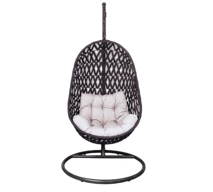 

Luxury Patio Balcony Garden Home Terrace Outdoor Rattan Wicker Swing Hanging Hammock Basket Chair Egg Chair