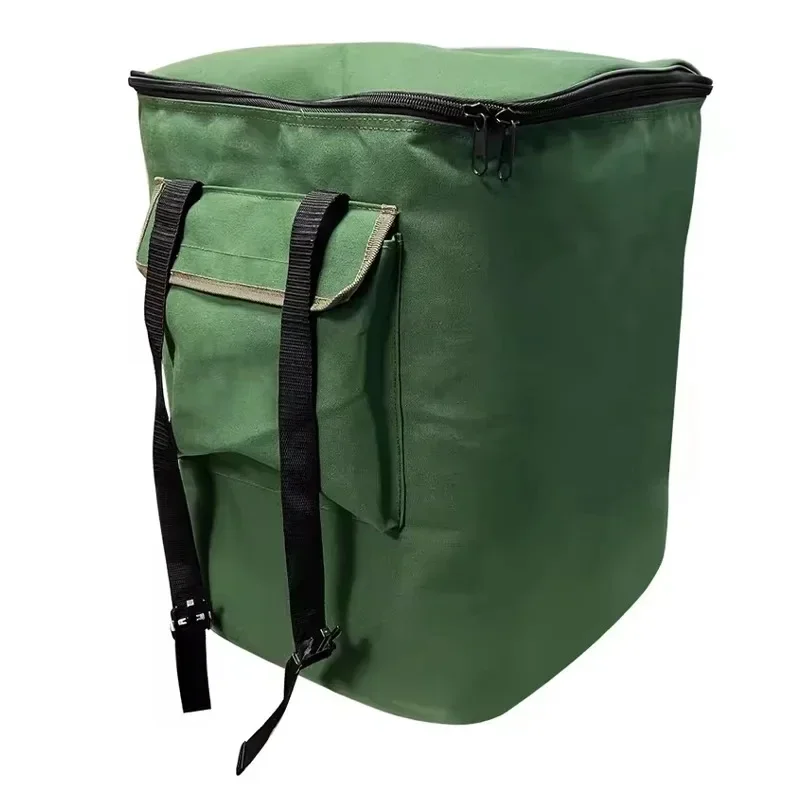 Green Color Soft Kit Backpack Handbag for Leica TS TM30 50 60Total Station Survey Bag