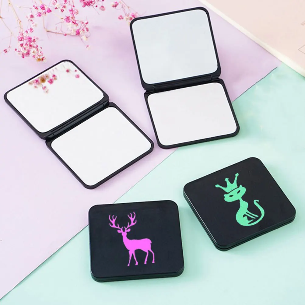 

4Pcs Premium Quality Versatile Compact Makeup Mirror Creative Design for Women Suitable for All Ages and Occasions