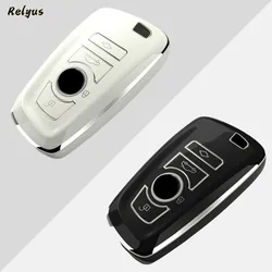 TPU Car Key Case Cover Fob For BMW F30 F31 F32 F34 F20 F21 F07 F10 1 3 5 7 Series X1 X3 G01 X4 G02 X5 F15 F16 M3 M4 IX Etc Fob