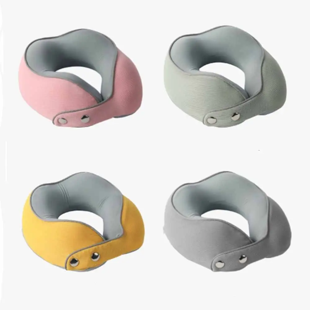 Portable Kids Neck Pillow Comfort Support Multi-functional U Shape Pillow Soft Material U-shaped Design Travel Pillow Office Use