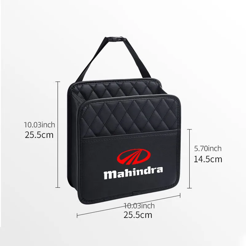 حقيبة تخزين المقعد الخلفي للسيارة سعة كبيرة للسيارات لملحقات Mahindra kup100 xuv700 xuv300 tuv300 mahindra pik up 4x4