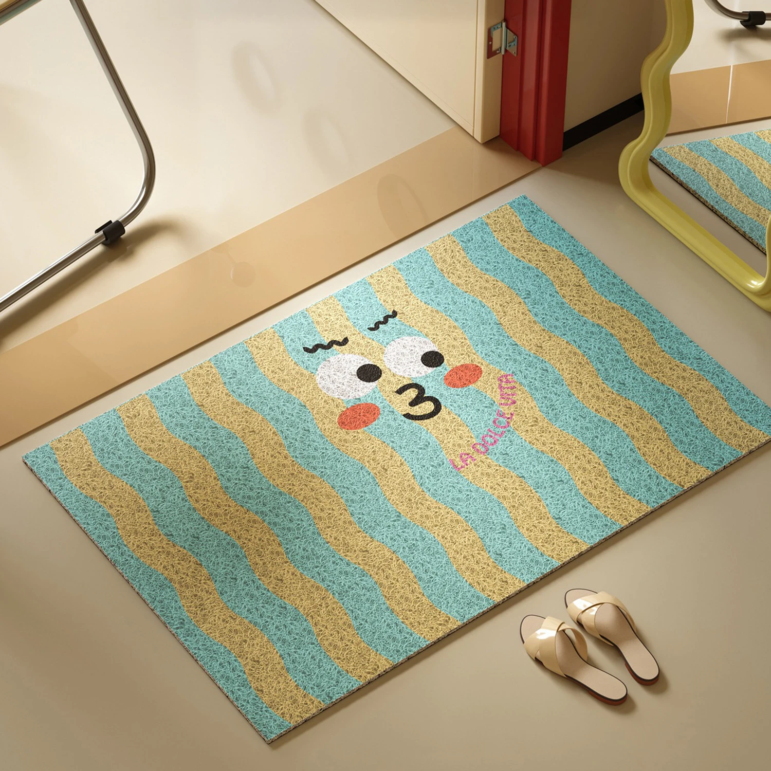 

Entrance Door Mat Home Decoration Non-slip Wear-resistant Outdoor Doormat Living Bedroom Indoor Rug Tapis D'entrée Fußabtreter