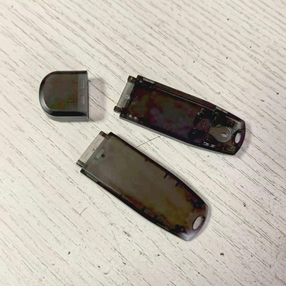 10 PCS No Logo Transparent plastic USB Shell they suitable for general PCBA board It is no USB no memory chip