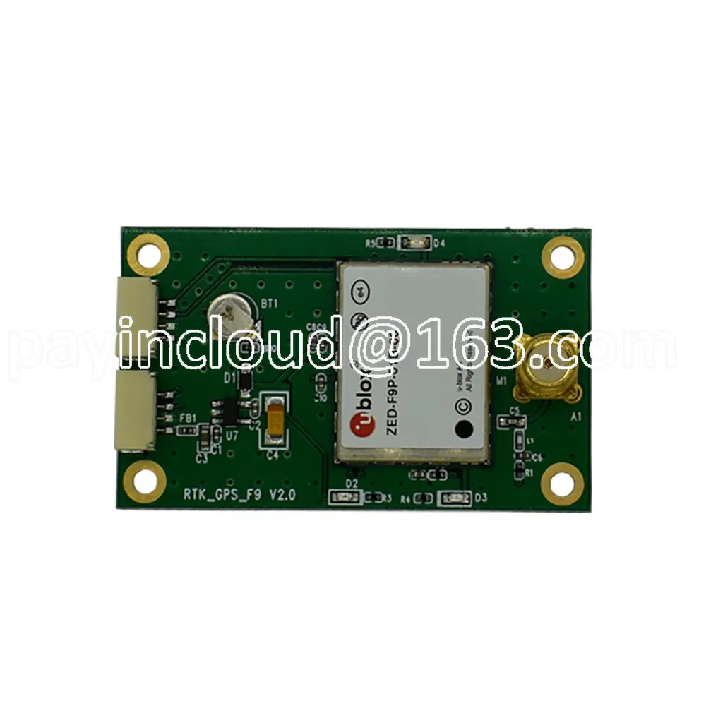 Precision GNSS UBX ZED-F9P RTK Differential Beidou Drones GPS Module Multi-frequency Centimeter-level Low Power Consumption High