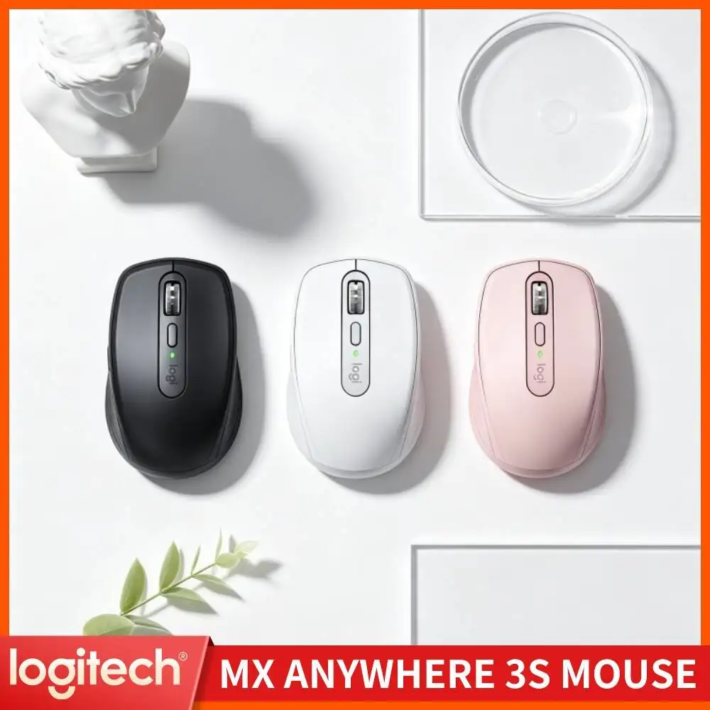 Logitech MX Anywhere 3S Wireless Mouse for Audio Editors High Precision Accurate Tracking