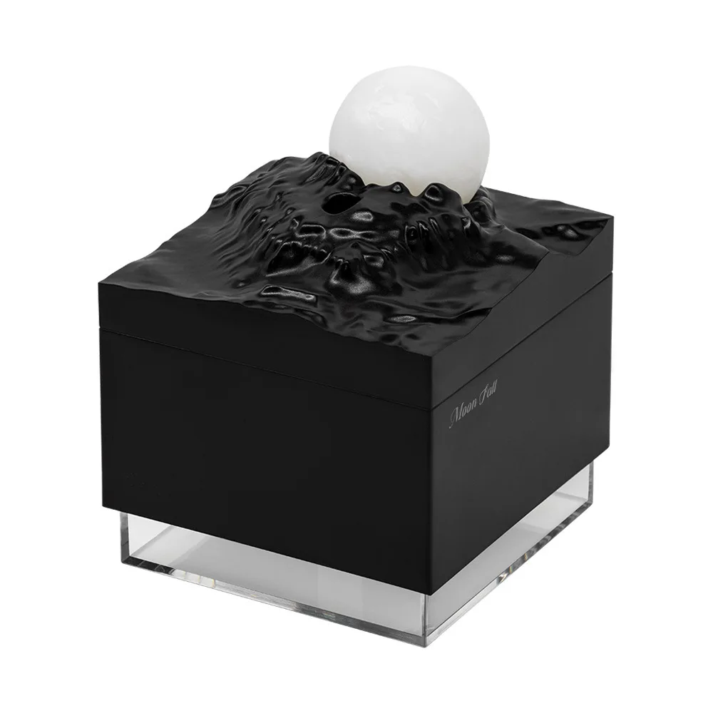 Moon Design Humidifier 300ml Quiet 36dB USB Humidifier with Ambient Night Light for Desk Bedside Use Moon Design