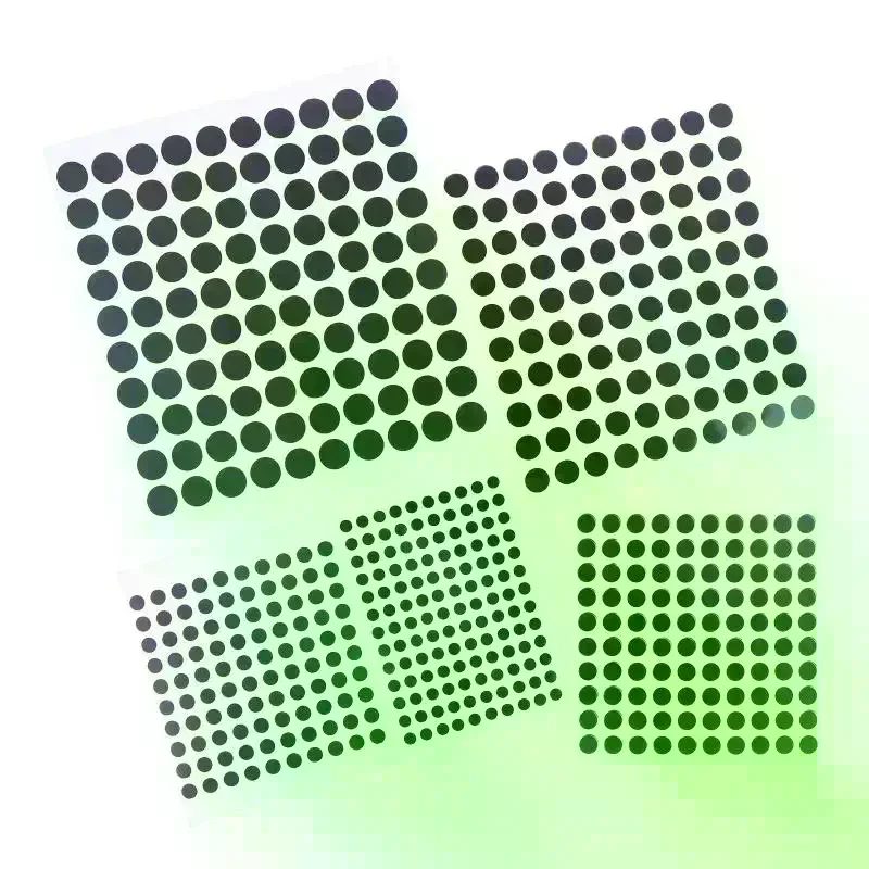 100pcs Black Light-Blocking Stickers for Vr Glasses Ai Intelligent Glasser Record Video Shading Sticker Privacy Stickers