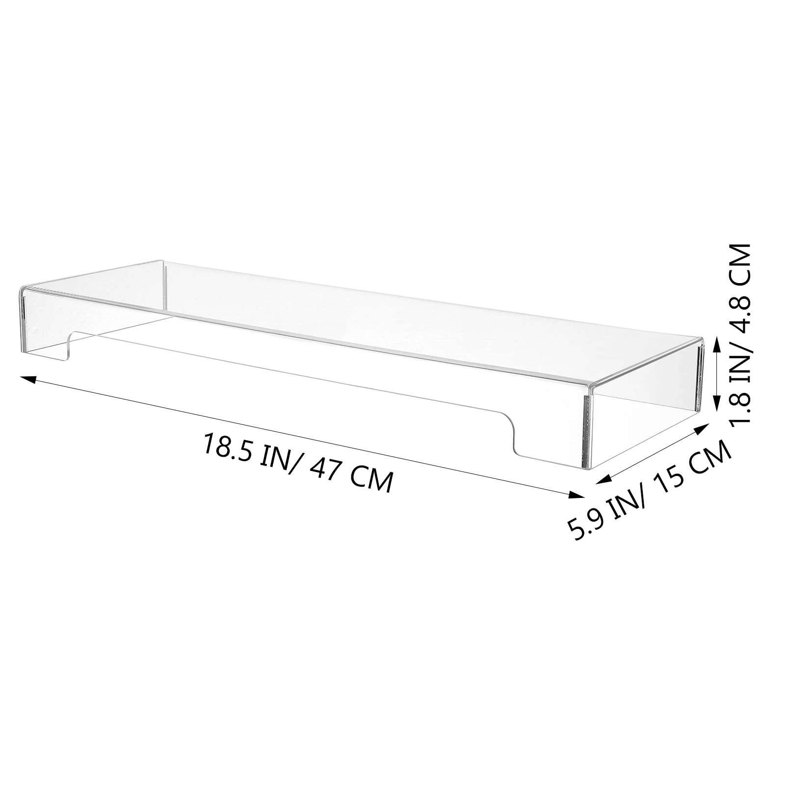 Keyboard Dust Cover Flat Household Water-proof Case Protective Acrylic Anti-dust Clear Protector Office Dust-proof Protector