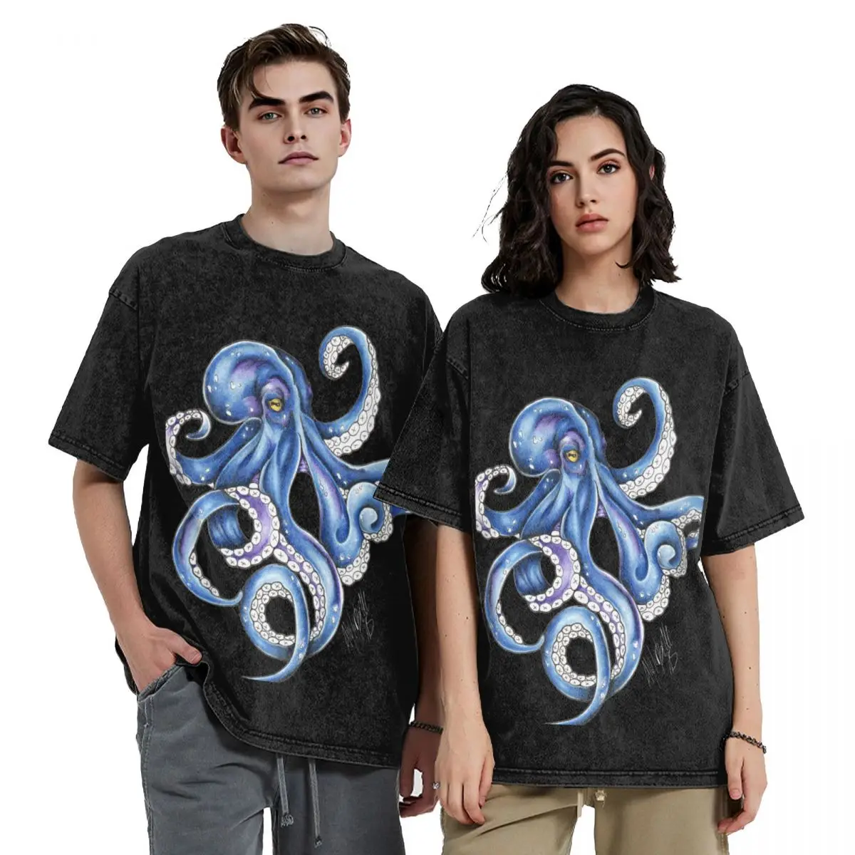 

Kraken T-Shirt quick-drying anime tshirt oversize t-shirts man funny t shirts for men