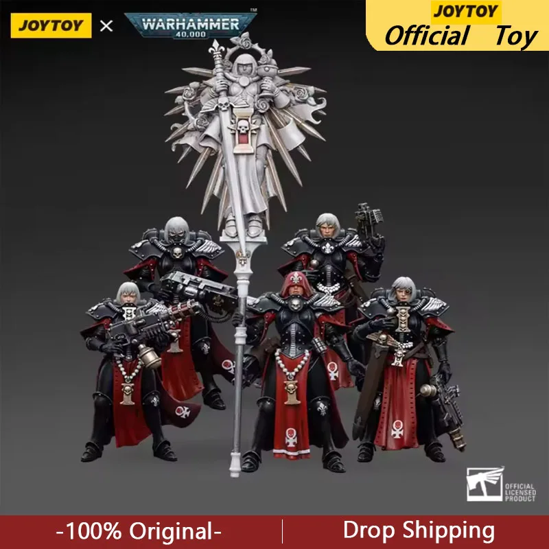 

JOYTOY Warhammer 40K Our Martyrdom Nuns The Lord Angels Squad The Holy Elephant Flagbearer Release in July 2025