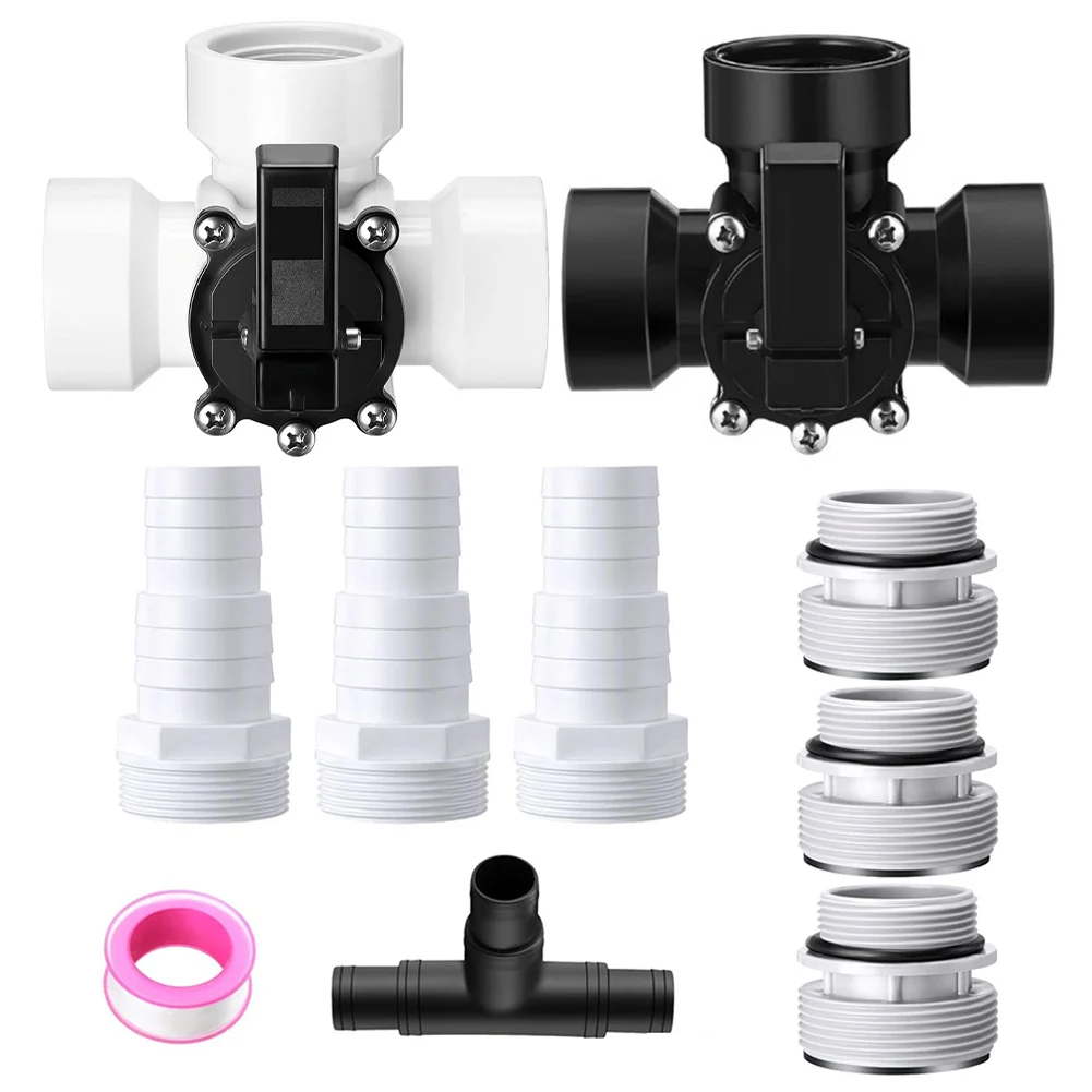 1.5 بوصة صمام حمام السباحة 3 طريقة صمام حمام السباحة 1 1 4 براعة رائعة قابل للتعديل وظيفة التوقف استبدال مريح #6