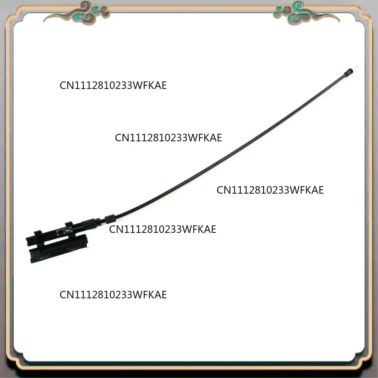 Reliable-3PCS Engine Hood Release Cable Bowden Cable Kit For BMW E65 E66 7Er 51237197474
