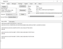 JCOP Manager Searcher Tool and  APDU Commands Card Tool for JCOP21-36K J2A040 40K JCOP31-72K J3H081 JAVA Cards