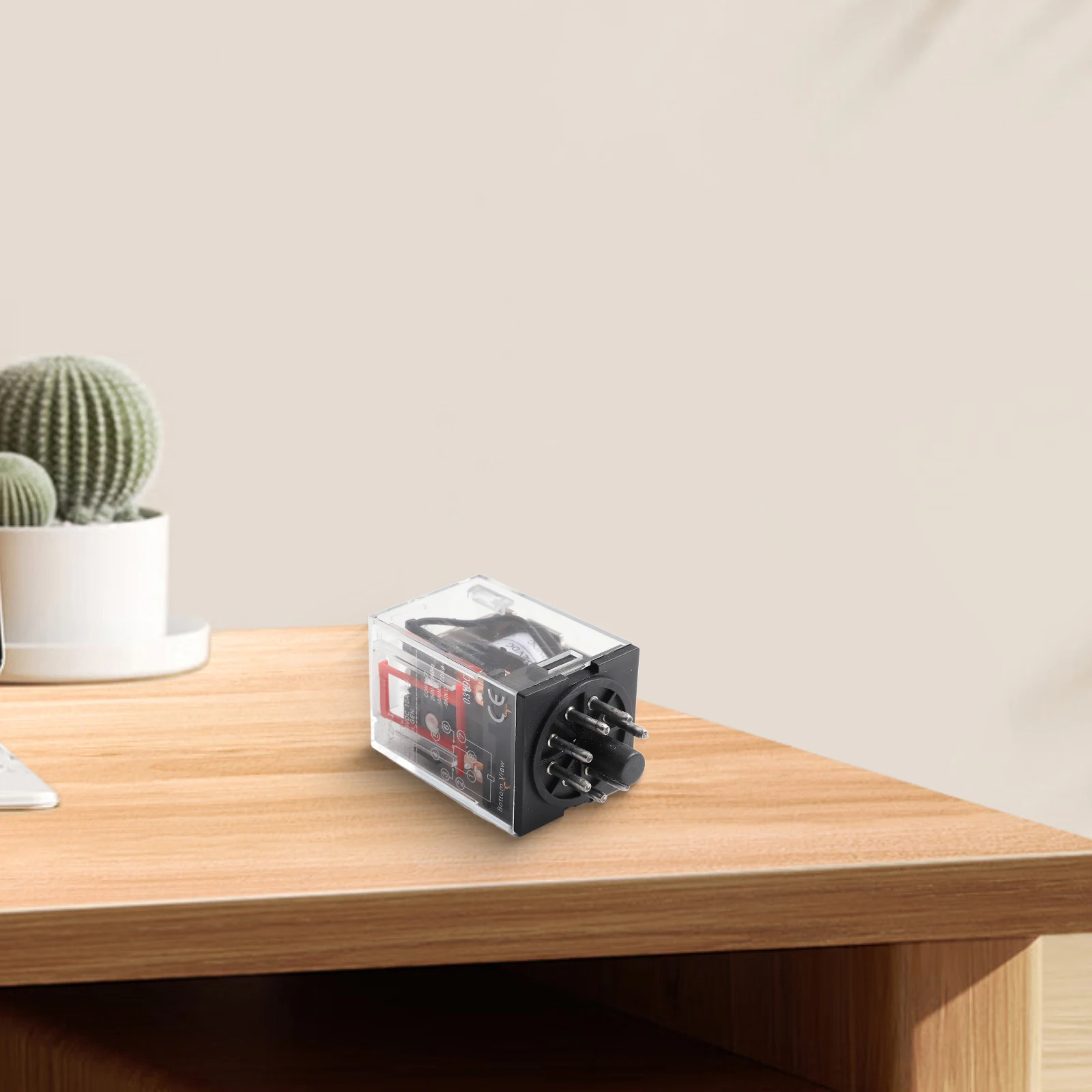 10A Relay DC 12V Relay High Temperature Resistance High-quality Materials Remote Control Silver Alloy Contacts For Communication