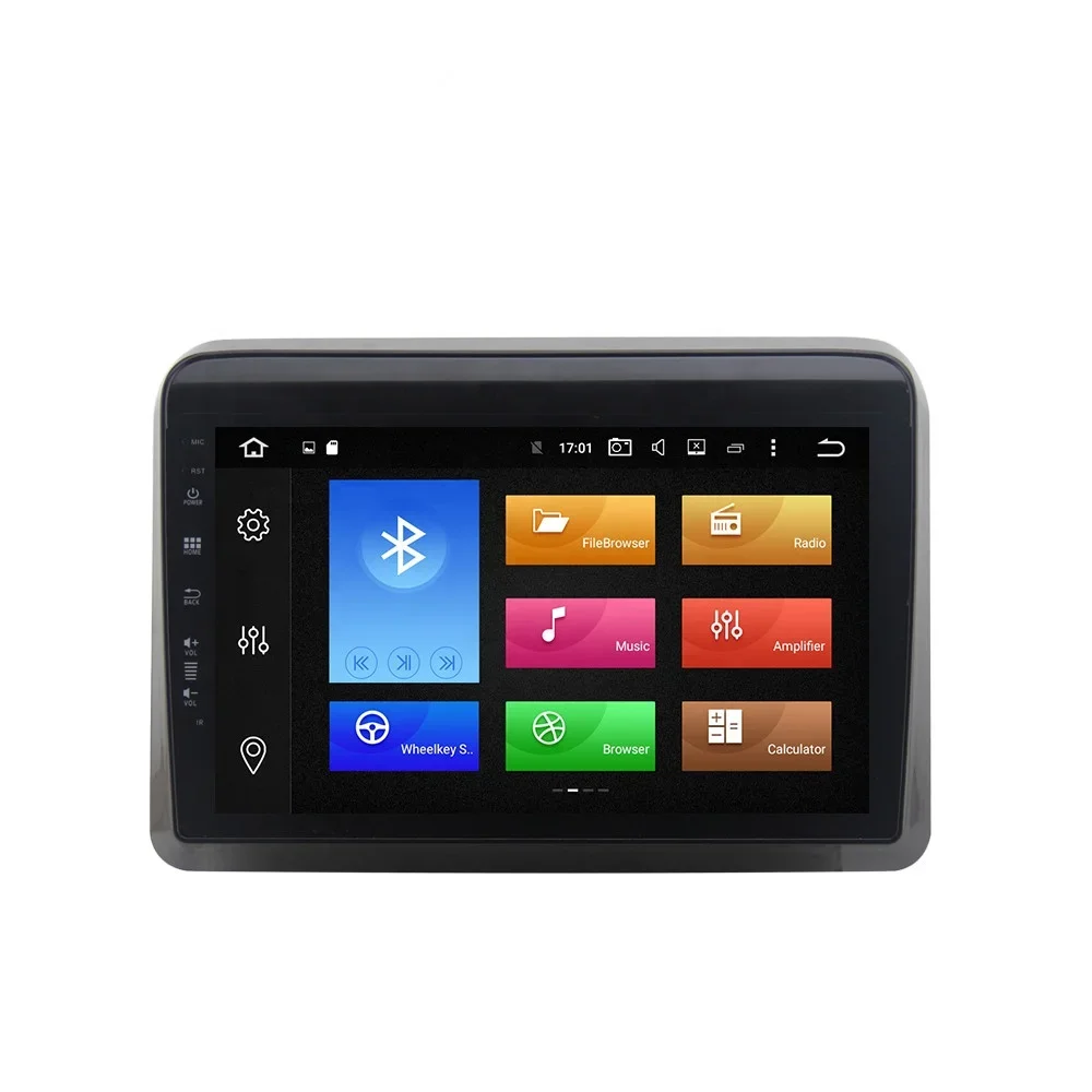 Single din 9 inch Android 10.0 Car radio with DVD GPS Navigation 4+32GB WIFI BT SWC For Suzuki Ertiga