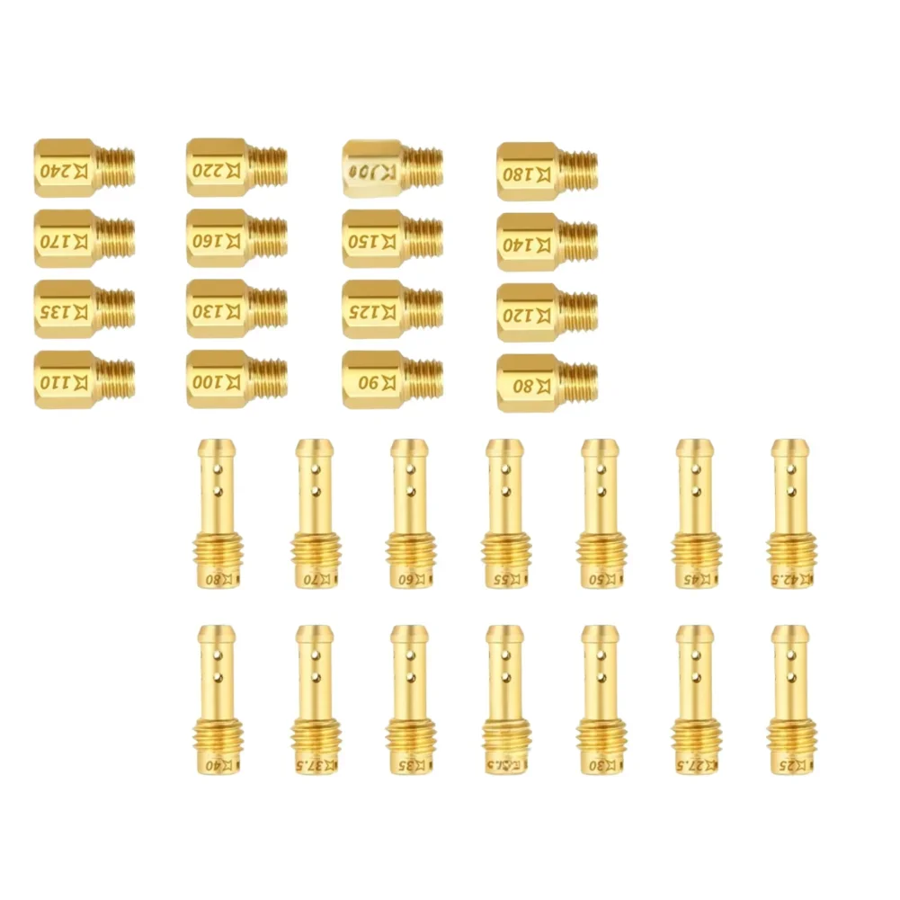For Mikuni VM20 Fuel Injector Kit Carburetor Main Jet As Shown Optimized Fuel Delivery System Metal Construction