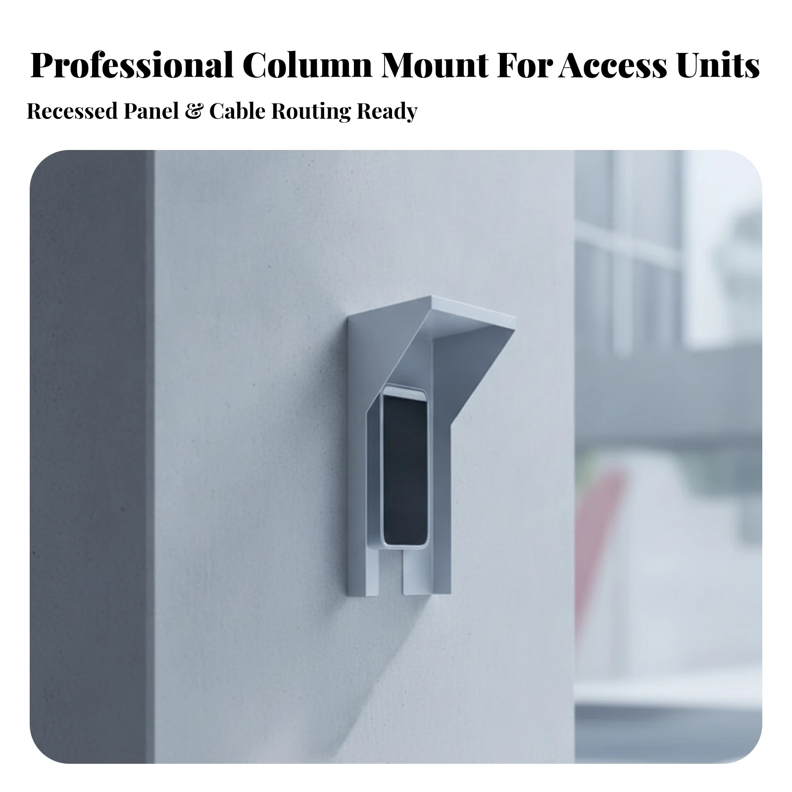 Access Control Rain Cover Waterproof Safeguarding Housing with Hood Protector Long-Lasting Hardware Universal for Gate, Entrance