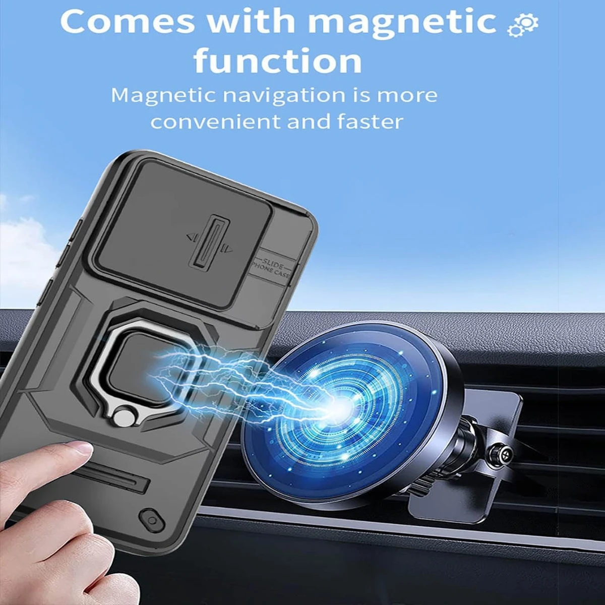Armor Shockproof Case For VIVO V40 Lite 5G Protective Cover For VIVO V30e Ring Magnetic Holder Coque Fundas Capa
