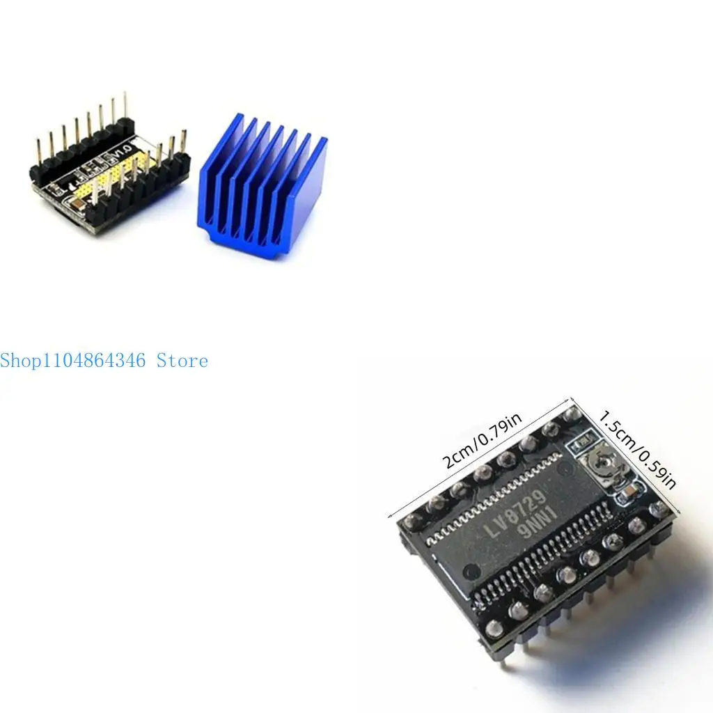 

5ASD Good Ultra-Queiet Effective LV8729 Кэтапер Драйвер двигателя 128 Высокий сегмент 4-х слоя 4-слойной платы печатной платы