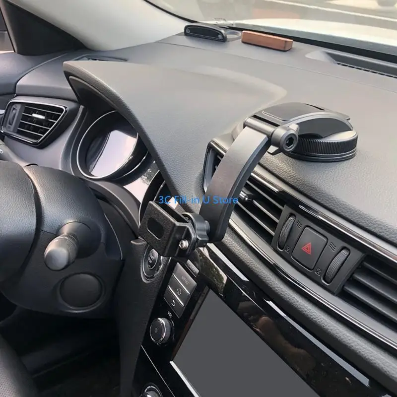 G8TA CAR SUSTION CUP CUP WALKIETALKIE Holder Mount, Dashboards/Windshield/Window 2-way Radio Cliper Universal