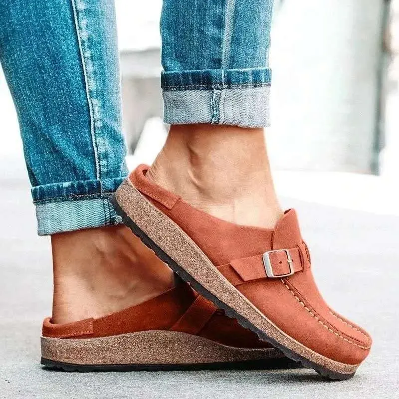 Women Loafers Retro Shoes Slip on Ladies Comfort Flats Platform Female Zapatos Mujer New Plus Size Casual Woman Summer Flat