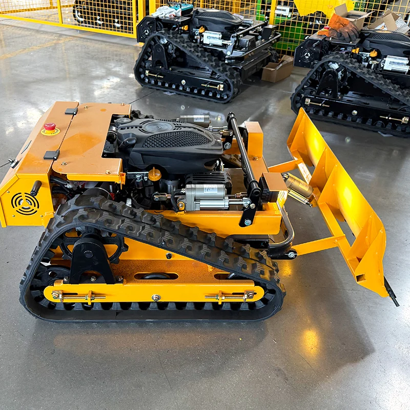 Customized High Quality Intelligent Remote-Controlled Lawn Mower High-Tech Efficient with Ergonomic Industrial Remote Grade