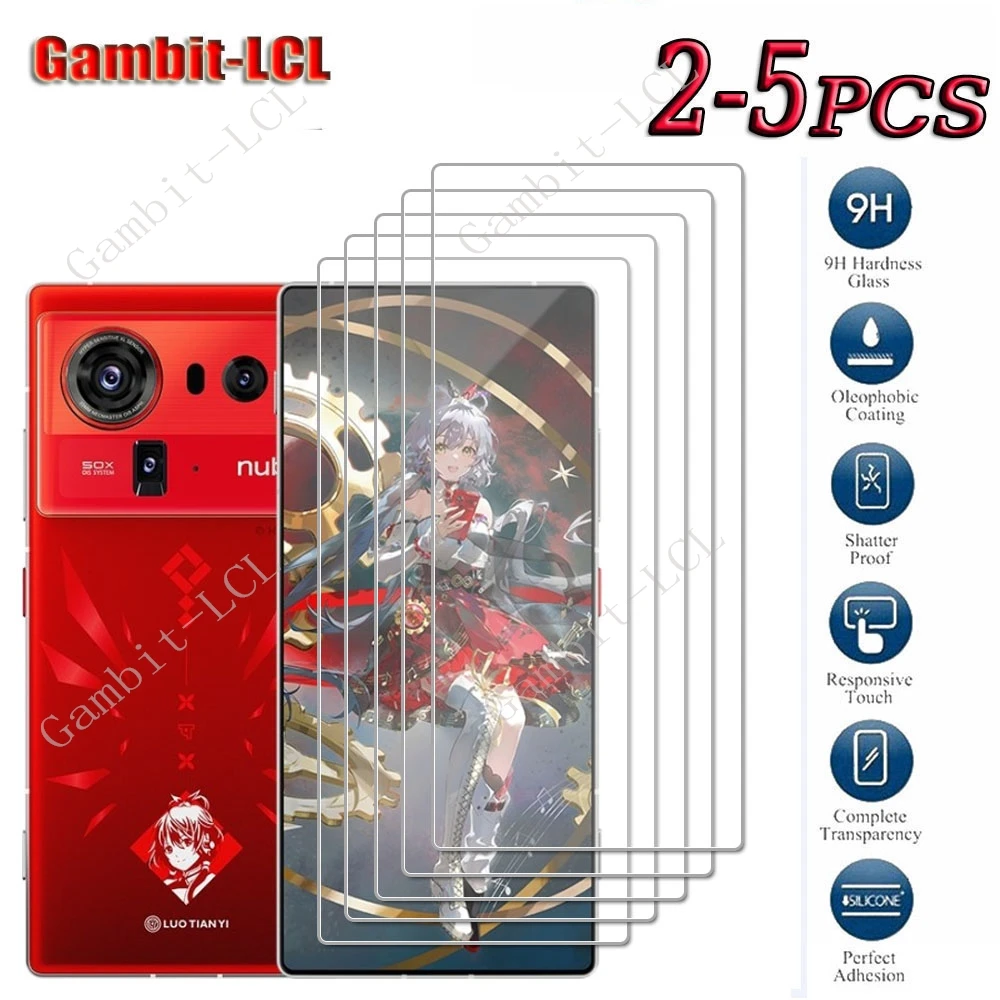 2-5PCS 9H HD Vetro Temperato Per ZTE Nubia Z80 Ultra ON NubiaZ80Ultra NubiaZ80 Z80Ultra NX741J Pellicola Della Protezione Dello Schermo Della Copertura
